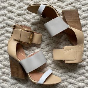 Sigerson Morrison Statement Sandal, size 8.5!